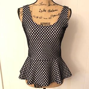 LG Bebe Peplum Top